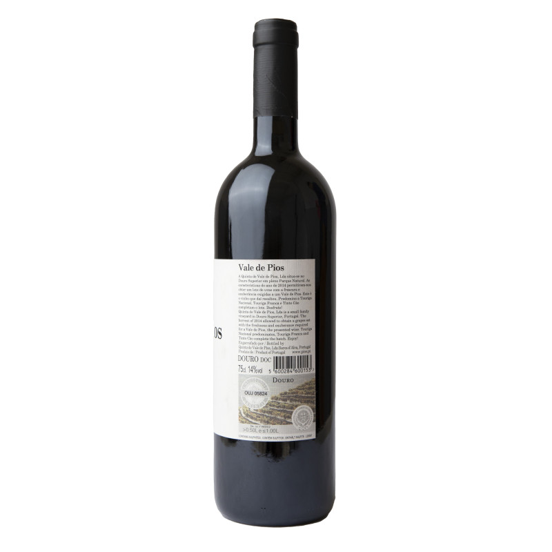 VALE DE PIOS TINTO 2017 750 ML | VALE DE PIOS | Garrafeira Genuína - Genuinamente apaixonados pelo Vinho