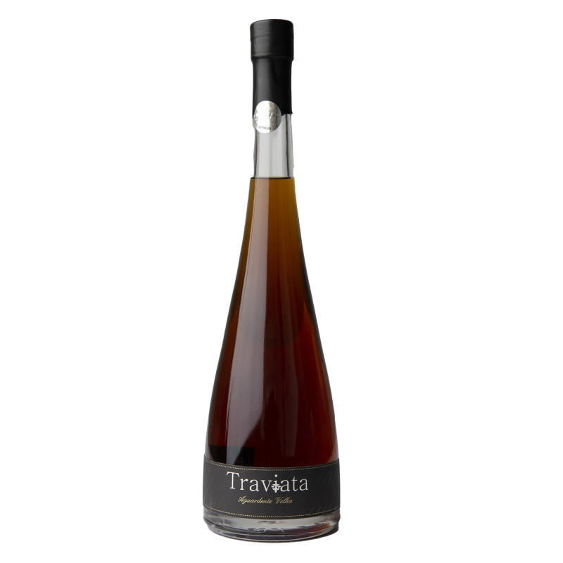 AGUARDENTE VINICA ENVELHECIDA TRAVIATA | Adega de Dois Portos | Garrafeira Genuína - Genuinamente apaixonados pelo Vinho