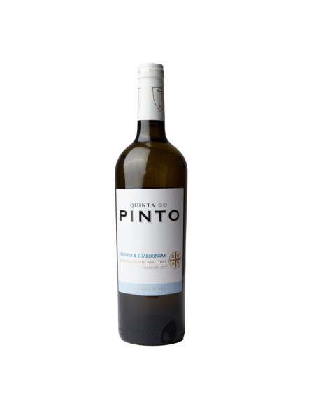 QUINTA DO PINTO VIOGNIER/CHARDONNAY 2022 750 ML | Quinta Do Pinto | Garrafeira Genuína - Genuinamente apaixonados pelo Vinho
