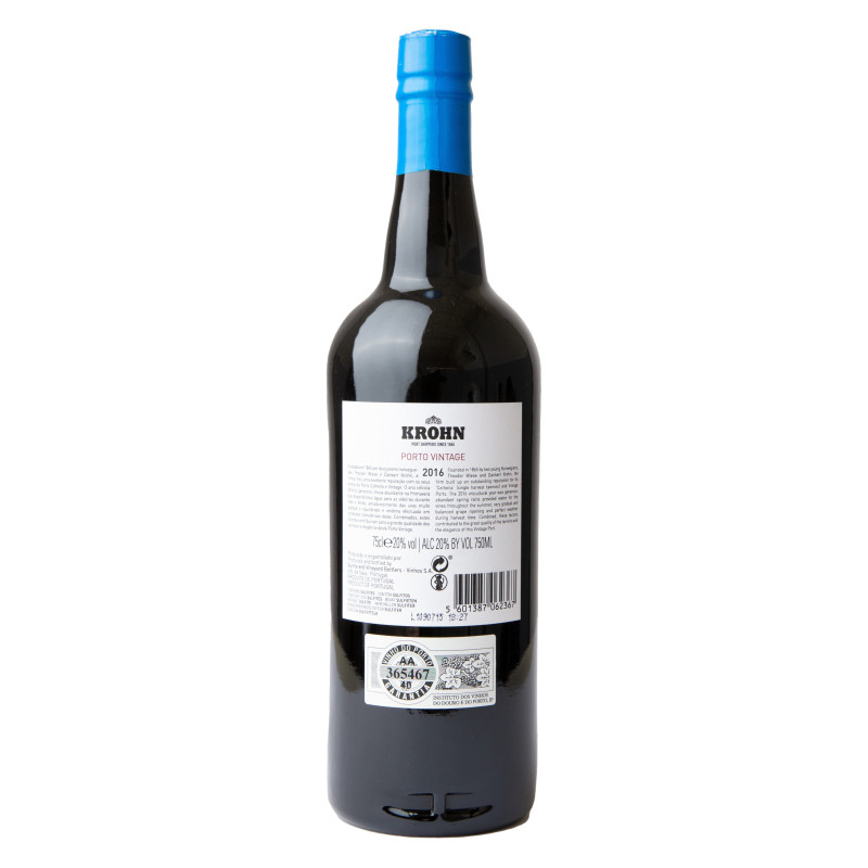 KROHN VINTAGE 2016 750 ML |  | Garrafeira Genuína - Genuinamente apaixonados pelo Vinho