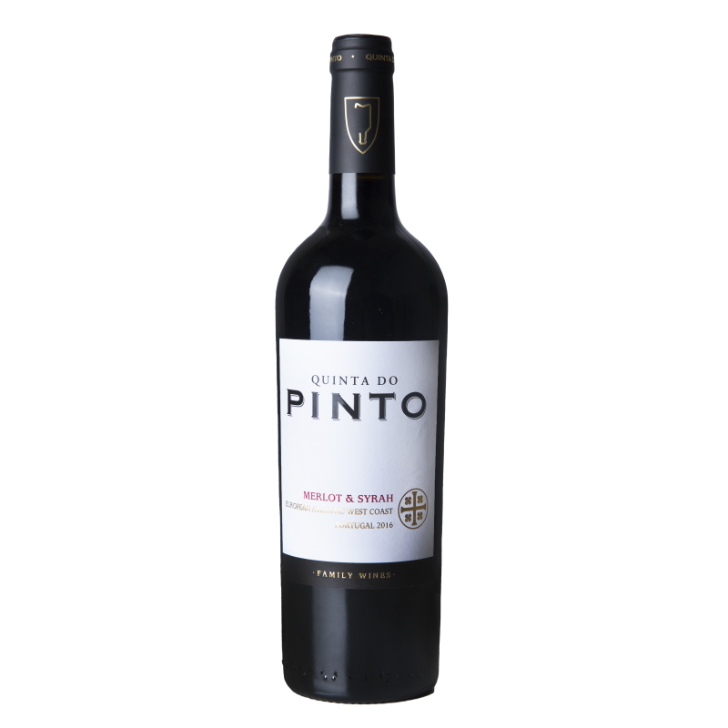 QUINTA DO PINTO MERLOT/SYRAH 2021 750 ML | Quinta Do Pinto | Garrafeira Genuína - Genuinamente apaixonados pelo Vinho