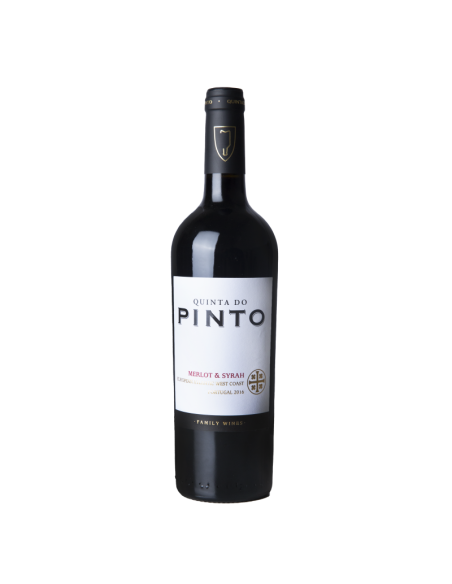 QUINTA DO PINTO MERLOT/SYRAH 2021 750 ML | Quinta Do Pinto | Garrafeira Genuína - Genuinamente apaixonados pelo Vinho