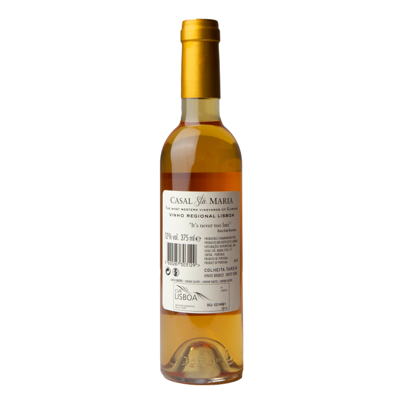 CASAL STA. MARIA COLHEITA TARDIA 2019 375 ML | Casal Sta. Maria | Garrafeira Genuína - Genuinamente apaixonados pelo Vinho