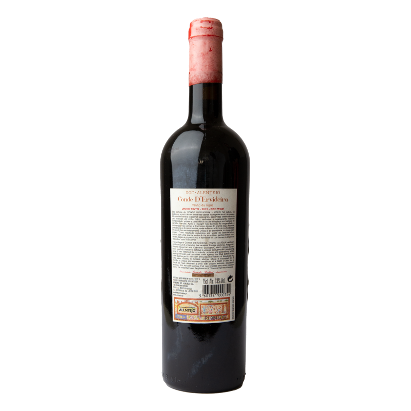 CONDE D'ERVIDEIRA VINHA DA ÁGUA 2015 | Ervideira Sociedade Agricola Lda | Garrafeira Genuína - Genuinamente apaixonados pelo Vinho
