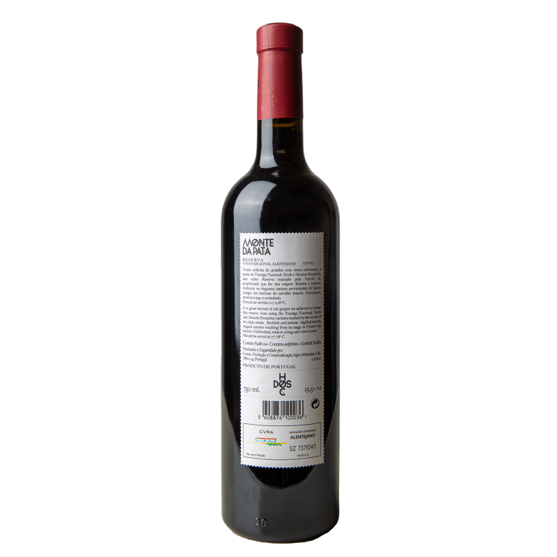 MONTE DA PATA RESERVA 2022 750 ML | HERDADE DOS COTEIS | Garrafeira Genuína - Genuinamente apaixonados pelo Vinho