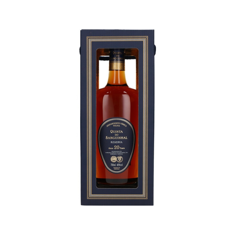 AGUARDENTE VÍNICA QUINTA DO SANGUINHAL VELHA RESERVA 20 ANOS |  | Garrafeira Genuína - Genuinamente apaixonados pelo Vinho