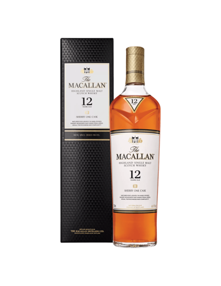 THE MACALLAN 12 ANOS SINGLE MALT SHERRY OAK CASK 700 ML |  | Garrafeira Genuína - Genuinamente apaixonados pelo Vinho