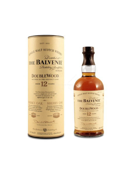 THE BALVENIE 12 ANOS DOUBLEWOOD |  | Garrafeira Genuína - Genuinamente apaixonados pelo Vinho