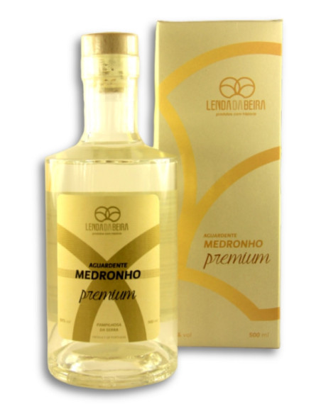 AGUARDENTE DE MEDRONHO PREMIUM LENDA DA BEIRA | LENDA DA BEIRA | Garrafeira Genuína - Genuinamente apaixonados pelo Vinho