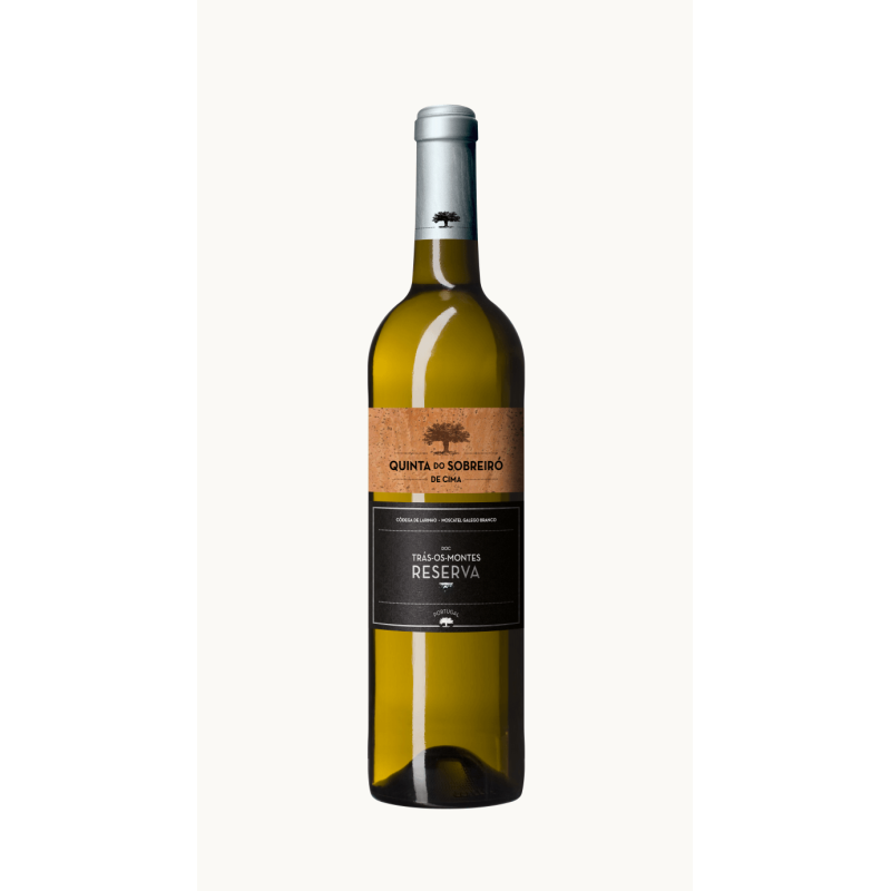 QUINTA DO SOBREIRÓ DE CIMA RESERVA BRANCO 2023 750 ML | QUINTA DO SOBREIRÓ DE CIMA | Garrafeira Genuína - Genuinamente apaixonados pelo Vinho