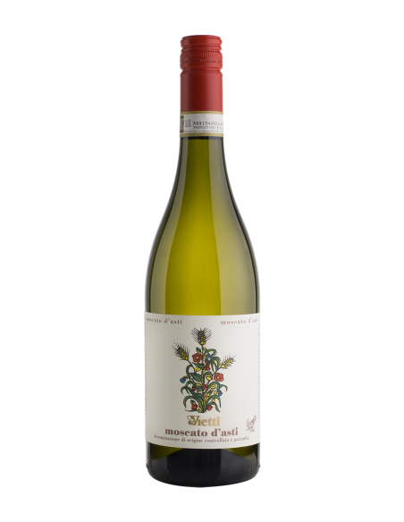 MOSCATO D'ASTI VIETTI 2022 750 ML | VIETTI WINERY | Garrafeira Genuína - Genuinamente apaixonados pelo Vinho