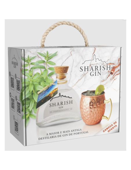 GIN SHARISH 500 ML C/ CANECA |  | Garrafeira Genuína - Genuinamente apaixonados pelo Vinho
