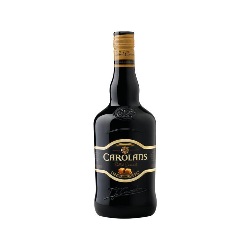 CAROLANS SALTED CARAMEL LIQUEUR 700 ML | CAROLANS | Garrafeira Genuína - Genuinamente apaixonados pelo Vinho