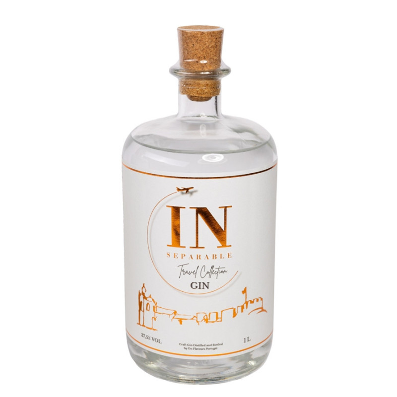 GIN INSEPARABLE TRAVEL COLLECTION 1 L | GIN INSEPERABLE | Garrafeira Genuína - Genuinamente apaixonados pelo Vinho