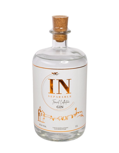 GIN INSEPARABLE TRAVEL COLLECTION 1 L | GIN INSEPERABLE | Garrafeira Genuína - Genuinamente apaixonados pelo Vinho