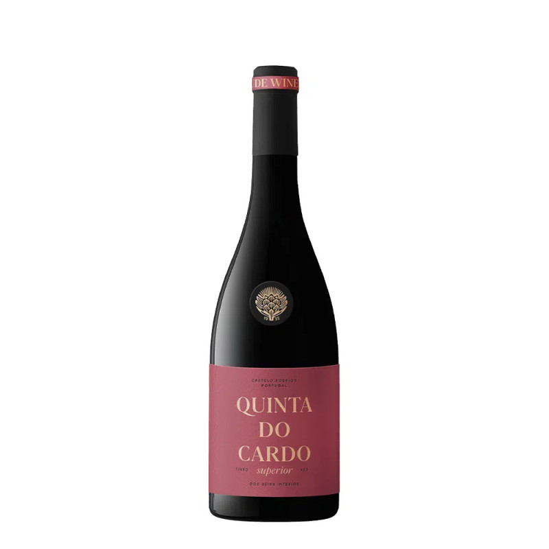QUINTA DO CARDO TINTO SUPERIOR 2021 750 ML | QUINTA DO CARDO | Garrafeira Genuína - Genuinamente apaixonados pelo Vinho