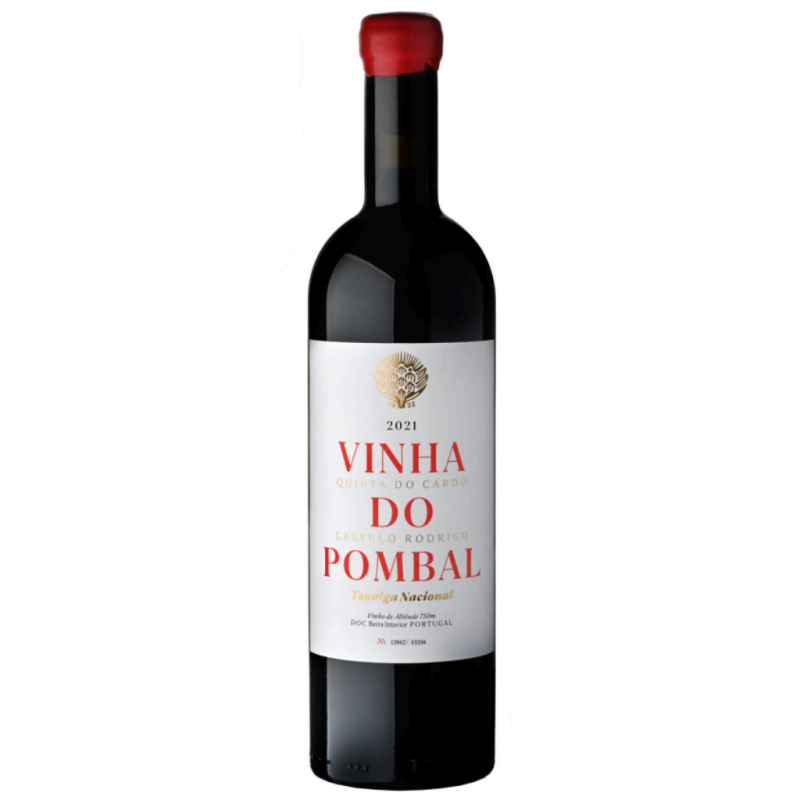 QUINTA DO CARDO VINHA DO POMBAL T. NACIONAL 2021 750 ML | QUINTA DO CARDO | Garrafeira Genuína - Genuinamente apaixonados pelo Vinho