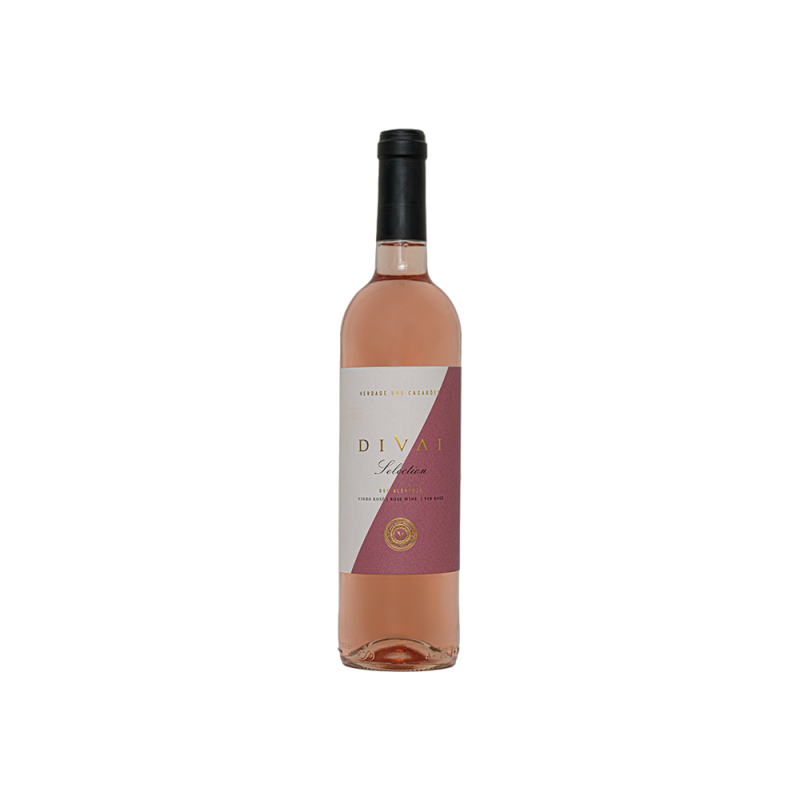 HERDADE DOS CASARÕES DIVAI SELECTION ROSÉ 2022 750 ML | DIVAI | Garrafeira Genuína - Genuinamente apaixonados pelo Vinho