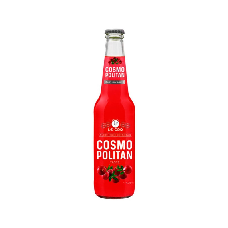 LE COQ COSMOPOLITAN COCKTAIL READY MIX DRINK 330 ML | LE COQ | Garrafeira Genuína - Genuinamente apaixonados pelo Vinho