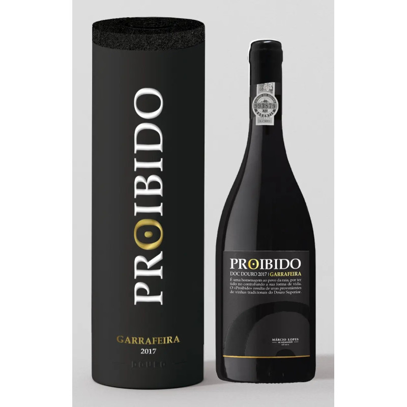 PROIBIDO GARRAFEIRA TINTO 2017 750 ML | MÁRCIO LOPES - WINEMAKER | Garrafeira Genuína - Genuinamente apaixonados pelo Vinho
