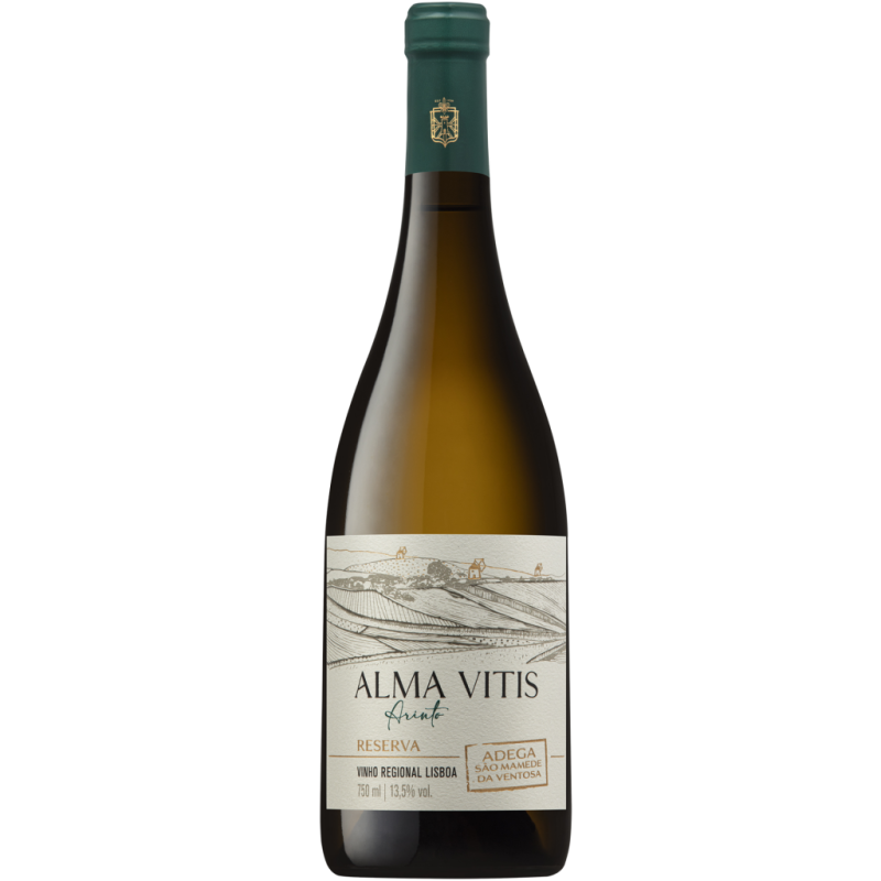 ALMA VITIS ARINTO RESERVA 2021 750 ML | ADEGA DE SÃO MAMEDE DA VENTOSA | Garrafeira Genuína - Genuinamente apaixonados pelo Vinho