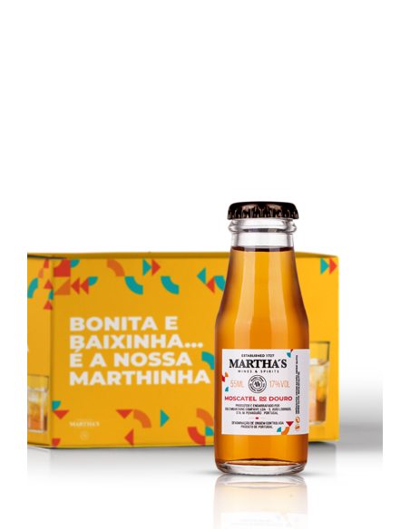 MARTHA'S MOSCATEL MINIATURE 55 ML | MARTHA'S | Garrafeira Genuína - Genuinamente apaixonados pelo Vinho