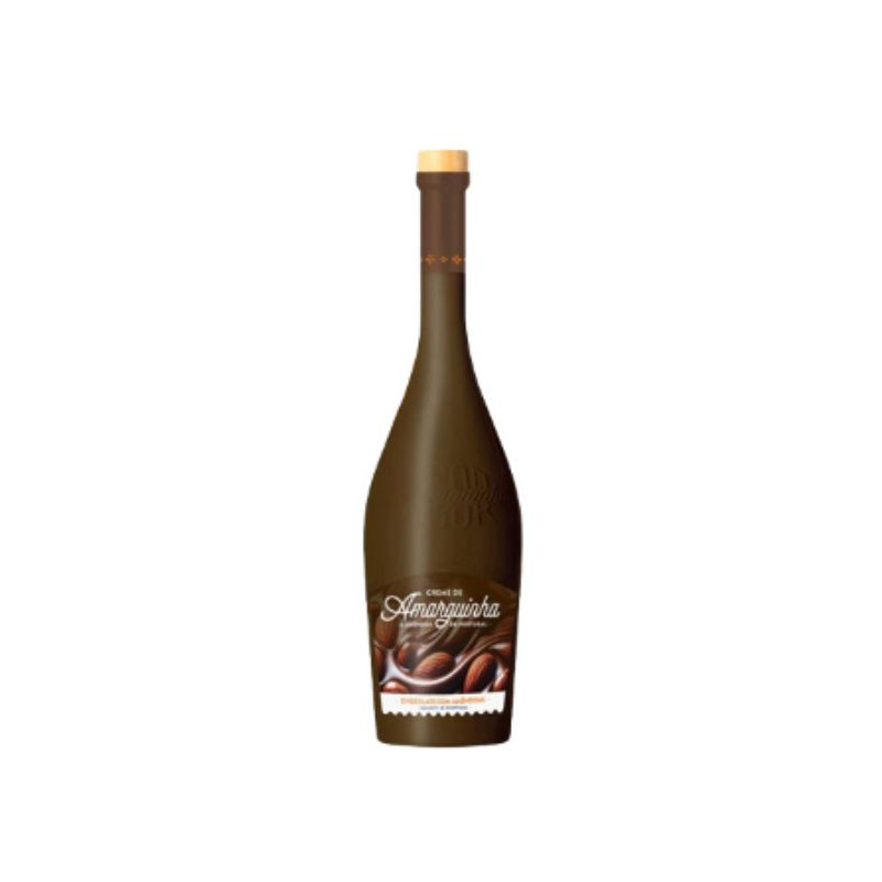 AMARGUINHA CHOCOLATE CREAM WITH ALMONDS 700 ML | Destilatum – Destilaria Portuguesa, S.A. | Garrafeira Genuína - Genuinamente apaixonados pelo Vinho