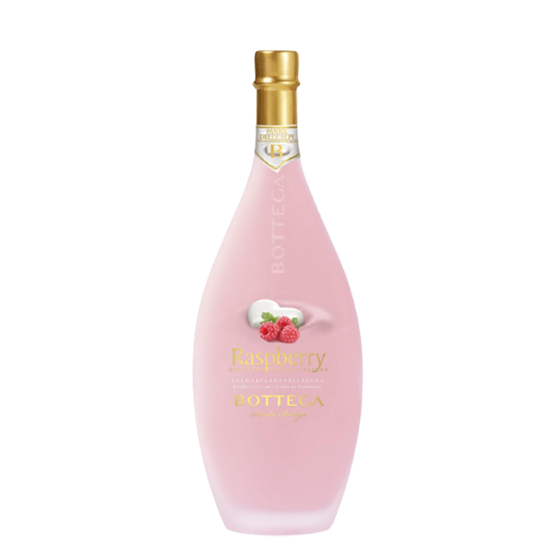 BOTTEGA LICOR RASPBERRY 500 ML | Bottega S.p.A. | Garrafeira Genuína - Genuinamente apaixonados pelo Vinho