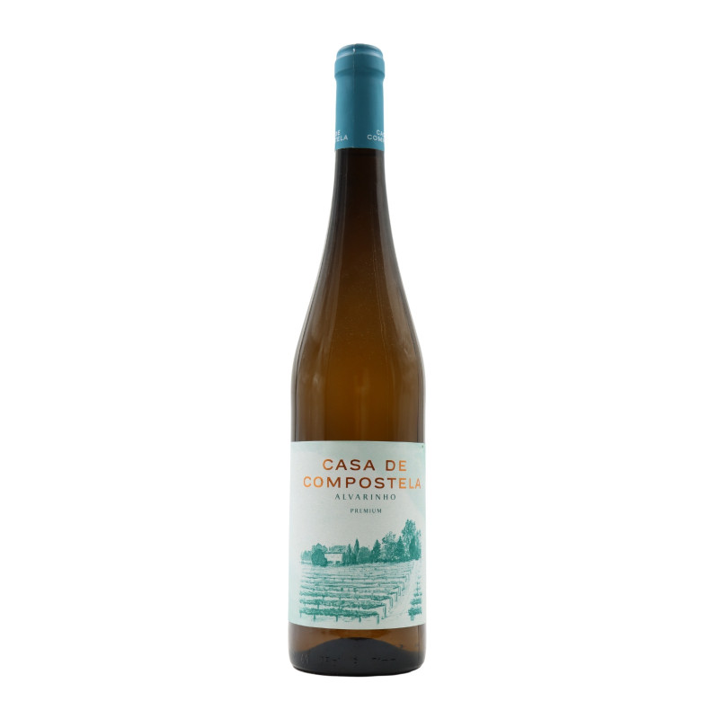 CASA DE COMPOSTELA ALVARINHO PREMIUM 2023 750 ML | CASA DE COMPOSTELA | Garrafeira Genuína - Genuinamente apaixonados pelo Vinho
