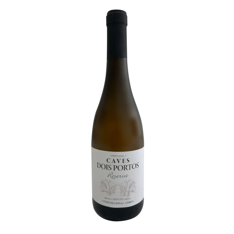CAVES DOIS PORTOS RESERVA ARINTO 2023 750 ML | Adega de Dois Portos | Garrafeira Genuína - Genuinamente apaixonados pelo Vinho
