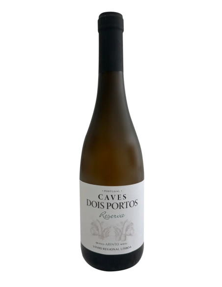 CAVES DOIS PORTOS RESERVE ARINTO 2023 750 ML | Adega de Dois Portos | Garrafeira Genuína - Genuinamente apaixonados pelo Vinho