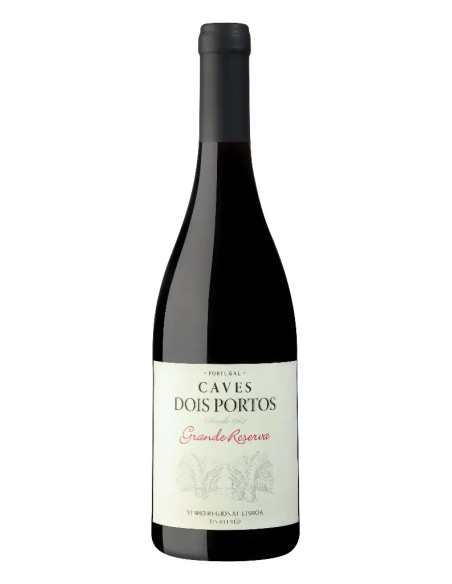 CAVES DOIS PORTOS GRANDE RESERVA TINTO 2020 750 ML | Adega de Dois Portos | Garrafeira Genuína - Genuinamente apaixonados pelo Vinho