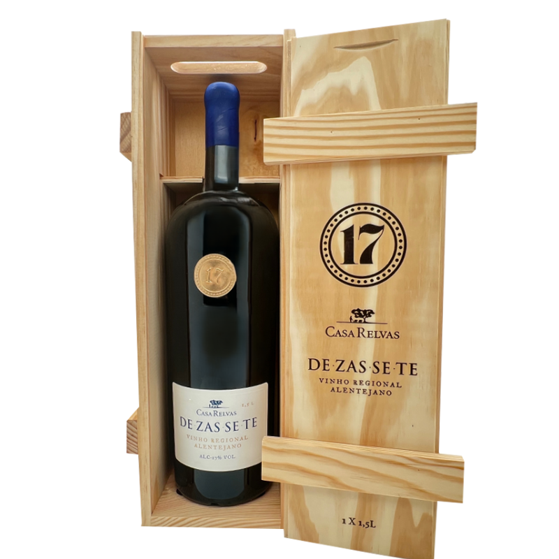 CASA RELVAS DE-ZAS-SE-TE 2023 1500 ML | CASA RELVAS | Garrafeira Genuína - Genuinamente apaixonados pelo Vinho