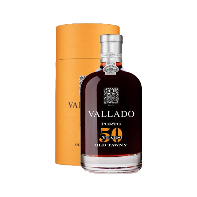 PORTO VALLADO TAWNY 50 ANOS 500 ML | QUINTA DO VALLADO | Garrafeira Genuína - Genuinamente apaixonados pelo Vinho