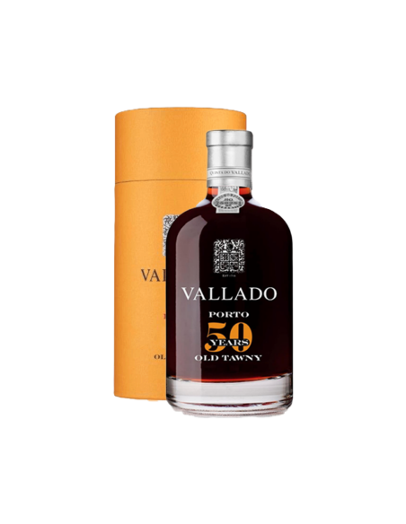PORTO VALLADO TAWNY 50 ANOS 500 ML | QUINTA DO VALLADO | Garrafeira Genuína - Genuinamente apaixonados pelo Vinho