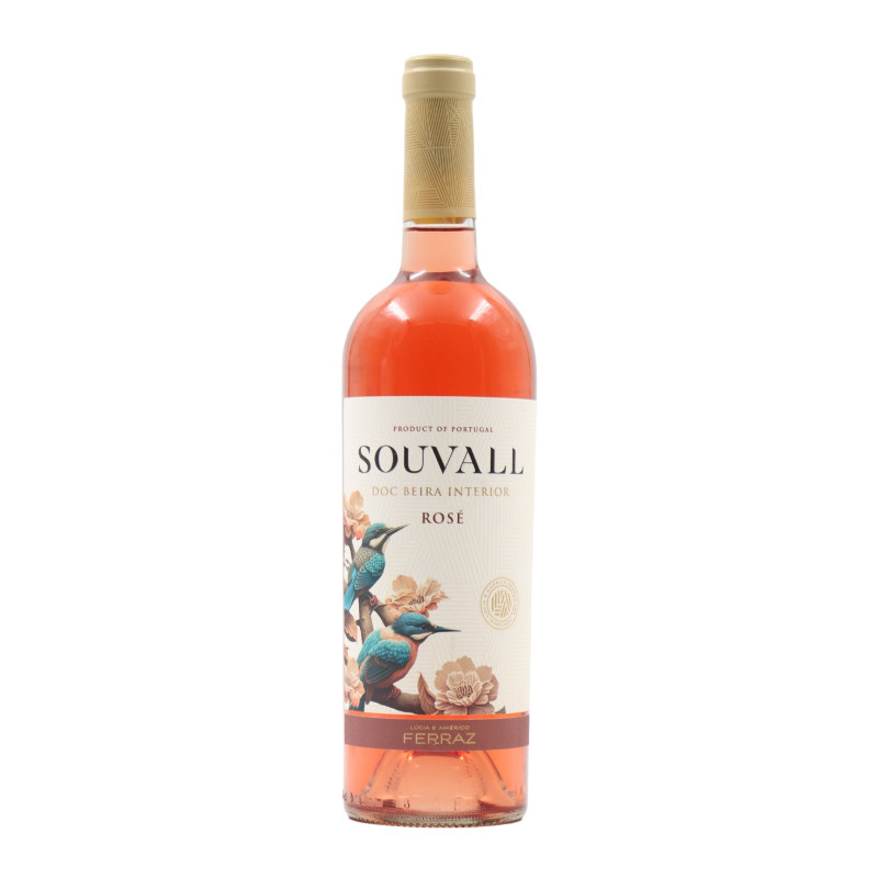 SOUVALL ROSÉ 2023 750 ML | lúcia e Américo Ferraz | Garrafeira Genuína - Genuinamente apaixonados pelo Vinho