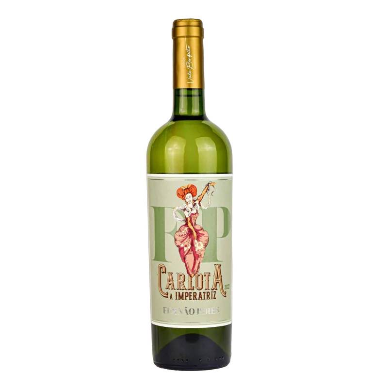 CARLOTA A IMPERATRIZ FERNÃO PIRES 2023 750 ML | QUINTA VALE BENFEITO | Garrafeira Genuína - Genuinamente apaixonados pelo Vinho