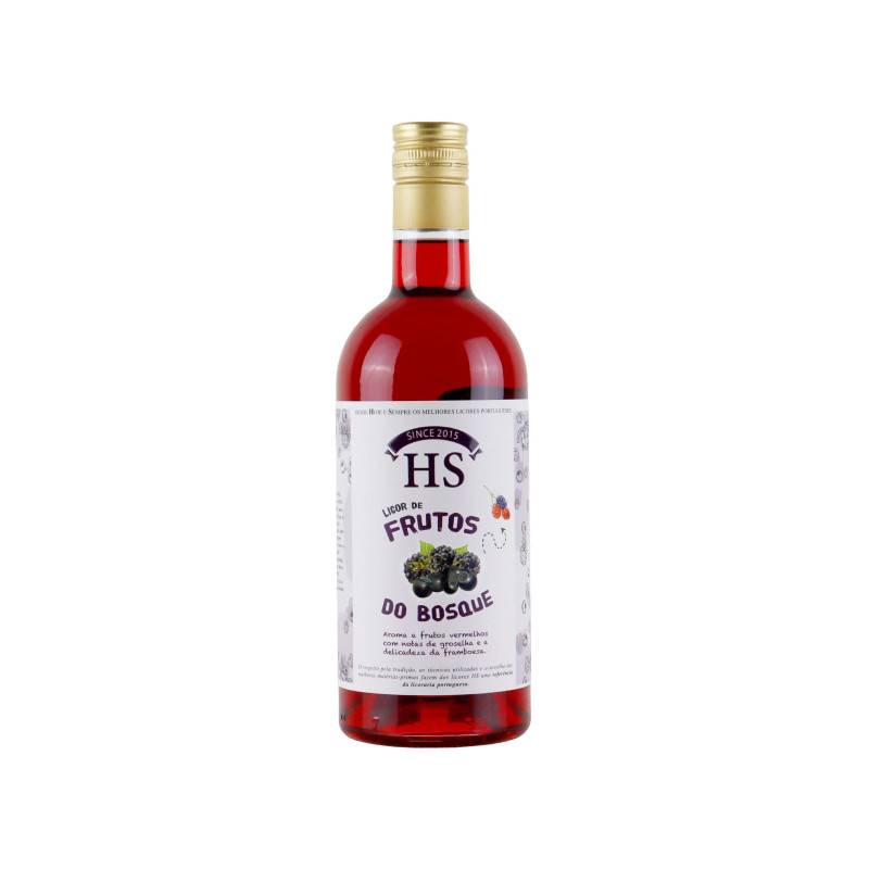 LICOR FRUTOS DO BOSQUE HS 700 ML | LICOR HS | Garrafeira Genuína - Genuinamente apaixonados pelo Vinho