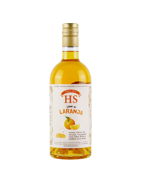 LICOR LARANJA HS 700 ML | LICOR HS | Garrafeira Genuína - Genuinamente apaixonados pelo Vinho
