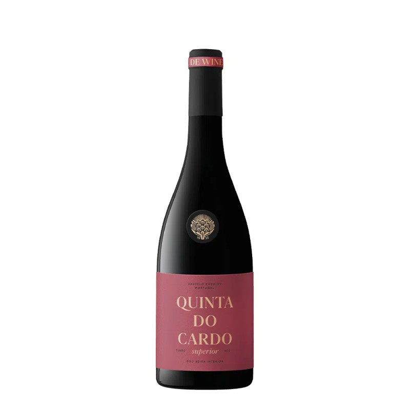QUINTA DO CARDO SUPERIOR TINTO 2022 750 ML | QUINTA DO CARDO | Garrafeira Genuína - Genuinamente apaixonados pelo Vinho