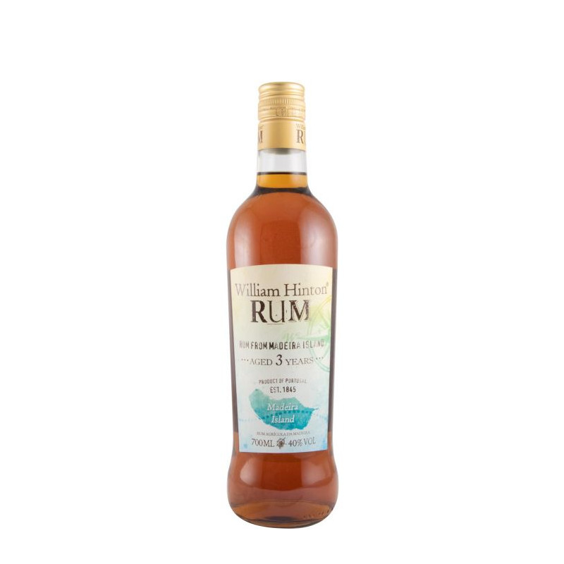 RUM WILLIAM HINTON MADEIRA 3 ANOS 700 ML |  | Garrafeira Genuína - Genuinamente apaixonados pelo Vinho