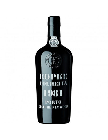 KOPKE TAWNY COLHEITA 1981 750 ML | KOPKE | Garrafeira Genuína - Genuinamente apaixonados pelo Vinho