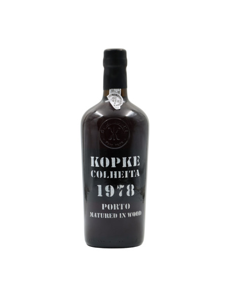 KOPKE TAWNY COLHEITA 1978 750 ML | KOPKE | Garrafeira Genuína - Genuinamente apaixonados pelo Vinho