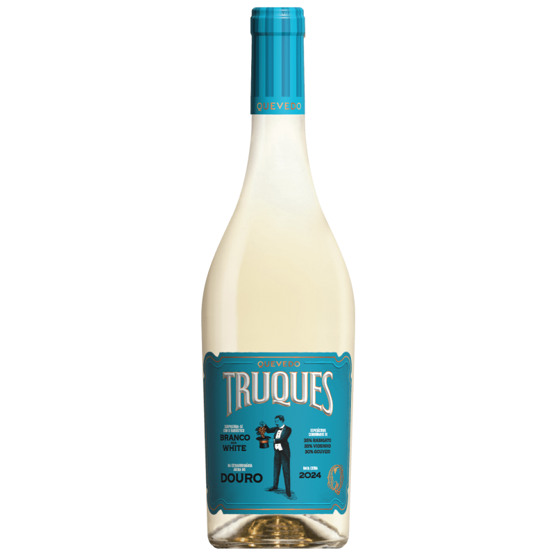 TRUQUES QUEVEDO WHITE 2024 750 ML | Quevedo | Garrafeira Genuína - Genuinamente apaixonados pelo Vinho