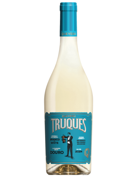 TRUQUES QUEVEDO WHITE 2024 750 ML | Quevedo | Garrafeira Genuína - Genuinamente apaixonados pelo Vinho