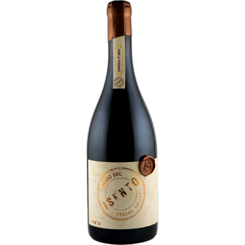 ISENTO VINHAS VELHAS TINTO 2021 750 ML | SA´VINUM | Garrafeira Genuína - Genuinamente apaixonados pelo Vinho