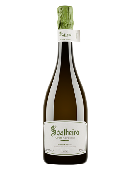 SOALHEIRO BRUTO NATURE PUR TERROIR ALVARINHO 2020 750 ML | SOALHEIRO | Garrafeira Genuína - Genuinamente apaixonados pelo Vinho