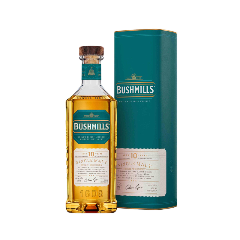BUSHMILLS 10 ANOS SINGLE MALT 700 ML |  | Garrafeira Genuína - Genuinamente apaixonados pelo Vinho