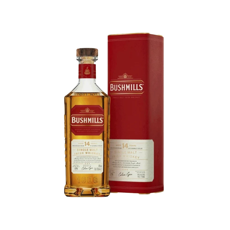 BUSHMILLS SINGLE MALT 14 ANOS 700 ML |  | Garrafeira Genuína - Genuinamente apaixonados pelo Vinho