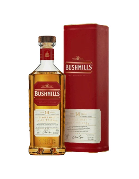 BUSHMILLS SINGLE MALT 14 ANOS 700 ML |  | Garrafeira Genuína - Genuinamente apaixonados pelo Vinho